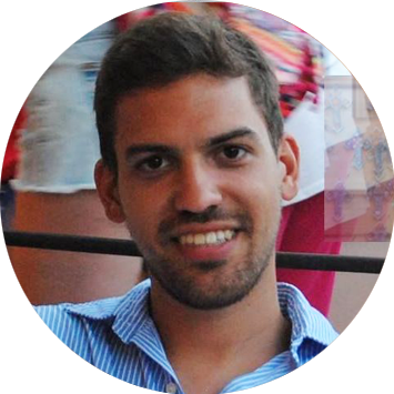 Can Gokcen with blue shirt | Startup